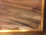 7962 - A - 1990 Jerry Sic Signed & Dated - Rendering of a Sea Wharf Walkway - Harbor Bay Pier Scene