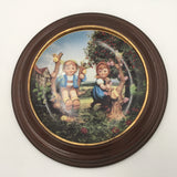 8191 - C - M. I. Hummel Plate - Apple Tree Boy & Girl