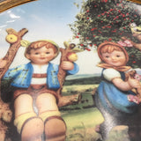 8191 - C - M. I. Hummel Plate - Apple Tree Boy & Girl