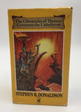 8204 - H - Stephen R. Donaldson Books series of 3 - The Chronicles of Thomas the Unbeliever - Box 41