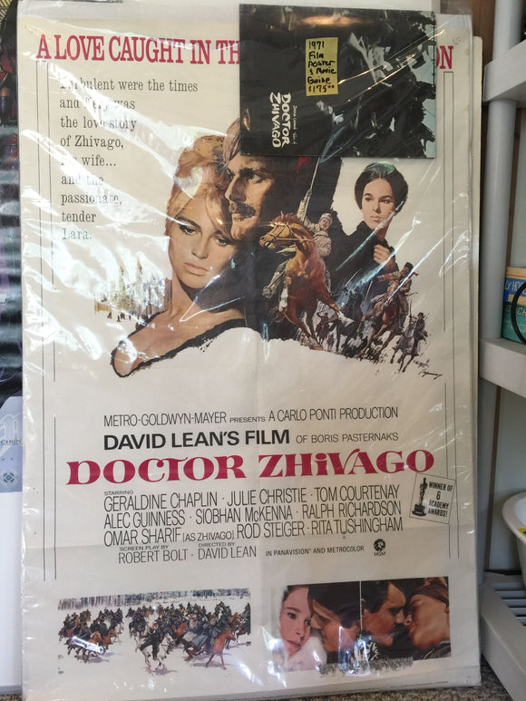 8232 - A - 1971 Doctor Zhivago Film Poster & Movie Guide