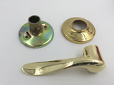8297 - H - Kwikset Dummy Handle - Lever Inner or Outer - RH or LH - Bright Brass  - Box 17