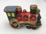 8519 - H - Gift Train 4-Piece - Makes a Colorful Miniature Seasonal Scene - 4"x 1-12"x 3-1/2" - Box 39