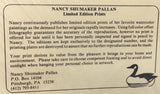 8541 - A - Nancy Pallan Signed Limited Edition - 17/200 - Barred Owl "1980" - Rare