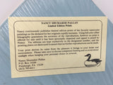 8541 - A - Nancy Pallan Signed Limited Edition - 17/200 - Barred Owl "1980" - Rare
