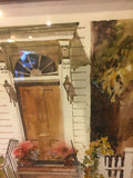 8542 - A - Signed by artist Print - Margaret Petterson - Doorway, Charleston, Limited Edition - 591 /1000