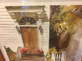 8542 - A - Signed by artist Print - Margaret Petterson - Doorway, Charleston, Limited Edition - 591 /1000