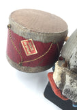 8591 - H - Spanish Wood Soldier in Uniform Playing Drum - Made in Spain  - Box 40