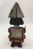 8591 - H - Spanish Wood Soldier in Uniform Playing Drum - Made in Spain  - Box 40