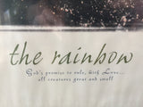 8622 - A - The Rainbow - Argentina Coast - A Gorgeous Photo of a Whale Diving into the Ocean - Litho SP171