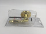 8650 - H - Tustin Lever Dummy Handle - Polished Brass - New - Inner/Outer Handle - RH or LH - Box 18