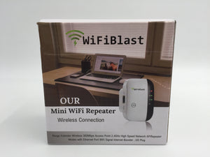 8715 - E - Wifi Blast - Our Mini Repeater - 300 mbps - 2.4GHz High Speed Internet Booster - New in Box - $15.00  -  Box 38