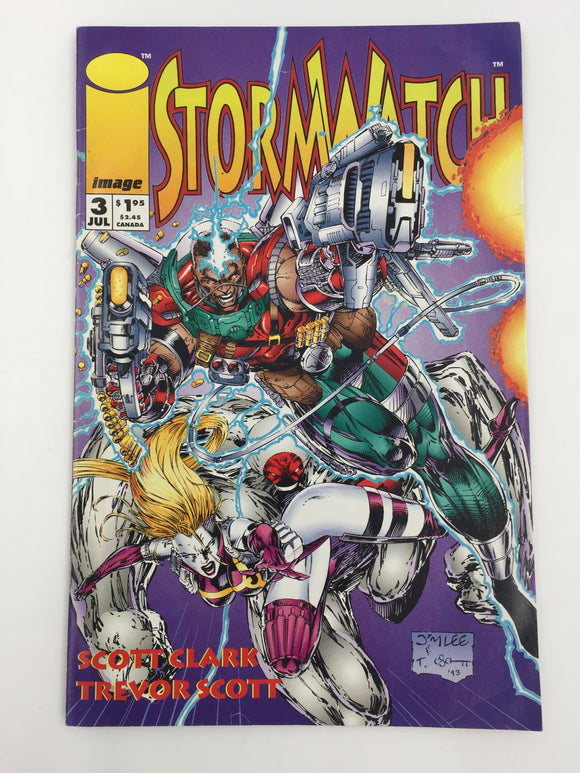 8827 - C - Comic Book - Storm Watch 1993 #3 - July 3 - Image Comics - 9.6 - Box 42