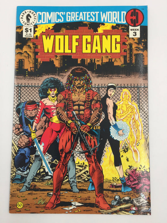 8838 - C - Comic Book - Wolf Gang #3 - Comics Greatest World - Dark Horse Comics - 9.6 - Box 42