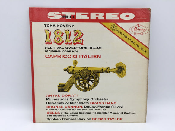 8867 - M  -  Record Album - Tchaikovsky - Overture of 1812 - Mercury Records  -  Box 25