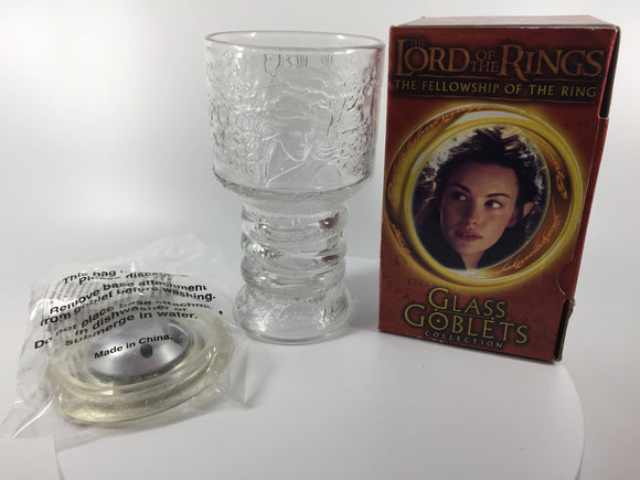 8881 - C - Lord of the Rings - Arwen the Hot (Liv Tyler) - Fellowship of the Ring - Glass Goblet. - Box 28