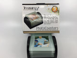 8889 - H - Photo Coasters - Set of 4 Coasters with Holder  - Box 41