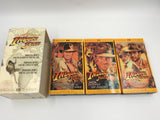 8920 - C - Indiana Jones - 3 VHS Set - Raiders of the Lost Ark - Temple of Doom - Last Crusade 1981,   -  84,89 - Digitally Mastered 1999 - Box 28