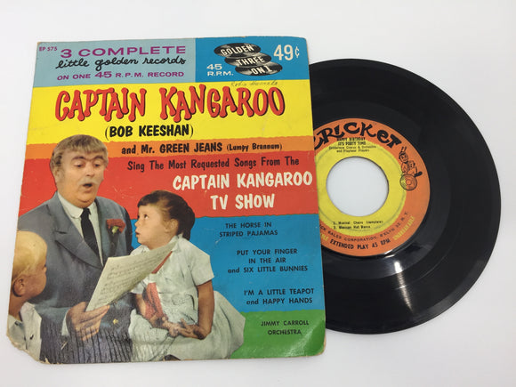 8926 - M - 45 RPM Record - Captain Kangaroo and Mr. Green Jeans  - 1960. - Box 23