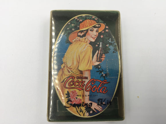 8944 - C - Coca Cola - Drink Coca Cola - Vintage Sewing Kit - In Original Packing - Tin is in New Condition - VCG - Box 24