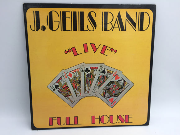 8956 - M - Record Album - J. Geils Band - Live-Full House - Recorded Live April 1972  - Box 26