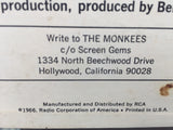 8962 - M - Record Album - The Monkees - Meet the Monkees - 1966 - Box 25