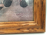 8987 - A - Framed Print - I "Love" Cats - Great Piece for all Cat Lovers Alike - 24" x 12" -