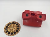 9033 - T - 3D View Master with Discovery Channel Disc - Various Wild Animal Shots - Old State of The Art Older Technology - Box 29