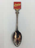 9075 - C - Coca-Cola Spoon - 1991 - Made in New Zealand - Excellent Condition - Silver Base with Embossed Coca-Cola Emblem - Box 24