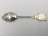 9075 - C - Coca-Cola Spoon - 1991 - Made in New Zealand - Excellent Condition - Silver Base with Embossed Coca-Cola Emblem - Box 24