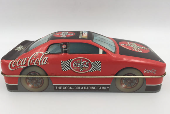 9078 - C - Coca-Cola Race Car Nascar Tin - The Coca-Cola Racing Family - Collectible, Practical, Great For Storage and Display - Box 24