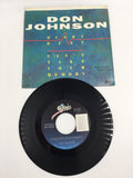9153 - M - 45 RPM Record - Don Johnson - Heartbeat - 1986 - Epic Records - Box 23