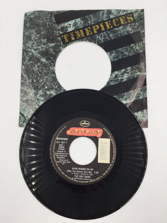 9164 - M - 45 RPM Record - The Gap Band - Burn Rubber on Me - 1980 - Mercury Records - Box 23