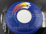 9184 - M - 45 RPM Record - The Moody Blues - The Voice - 22,000 Days - Threshold - 1981 - Box 23