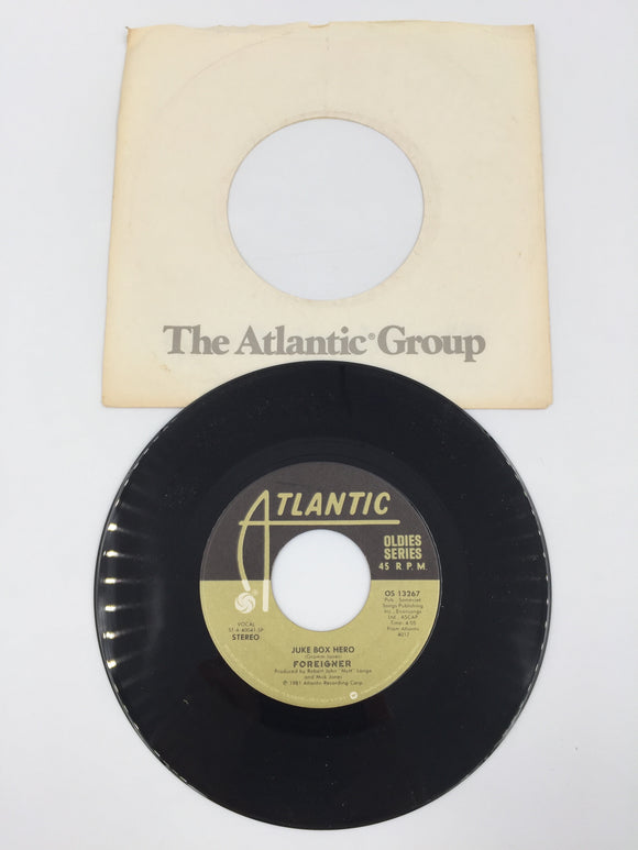 9193 - M - 45 RPM Record - Foreigner - Women - Juke Box Hero - 1979 - Atlantic Records - Box 23