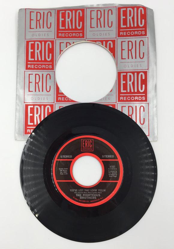 9206 - M - 45 RPM Record - The Righteous Brothers - You've Lost That Lovin' Feelin' - Eric Records - Box 23