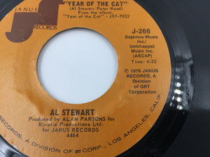 9227 - M - 45 RPM Record - Al Stewart - "Year of the Cat" - 1976 - Janus Records - Box 23