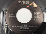 9234 - M - 45 RPM Record - Mr. Mister - Kyrie - Run to Her - An Oldie Record - RCA - Box 23