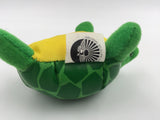 9257 - T - Turtle Doll  - Made by National Wildlife Federation for McDonald's - 1994 - 4" x 3" x 2" - Cloth and Vinyl Shell - Box 34