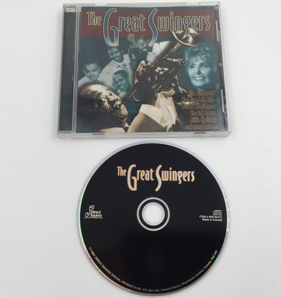 9270 - M - CD - The Great Swingers - Featuring Louis Armstrong, and More - 2001 - Direct Source Special Products - Box 27