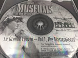 9287 - C - DVD - Great Museums of the World - Famous Museums of Europe - Volume 1 & 2 - The Louvre Volume 1 thru 3 - Box 27