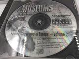 9287 - C - DVD - Great Museums of the World - Famous Museums of Europe - Volume 1 & 2 - The Louvre Volume 1 thru 3 - Box 27