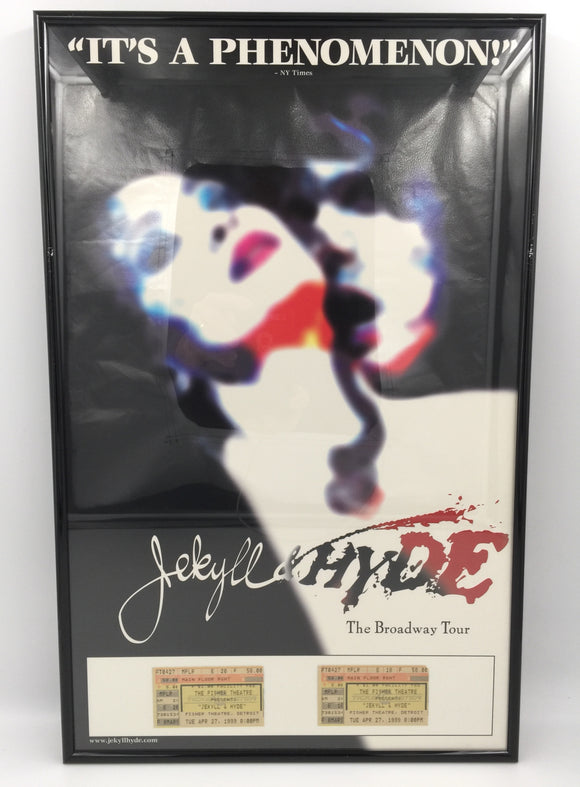 9302 - C - Poster - Jekyll & Hyde - The Broadway Tour - Fisher Theatre