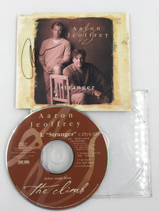 9311 - M - CD - Aaron & Jeoffrey - Strange - Promotional Copy - Autographed Cover - Box 27