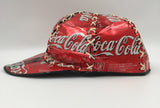 9375 - C - Coca Cola Metal Pop Can Hat - Very Rare - Adjustable Fit - Box 40