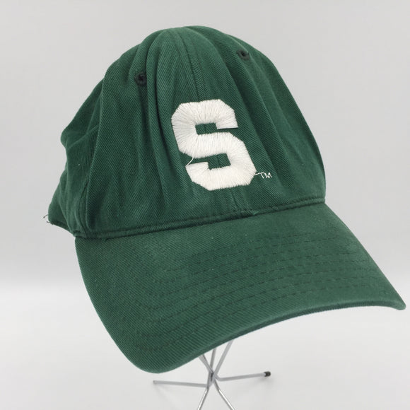 9449 - AP - Michigan State Spartans Ball Cap - Michigan State Spelled out on Back - All Cotton - Steve & Barry's Active Gear - Box 44