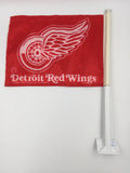 9468 - SP - Detroit Red Wings Car Flag - with Pole and Window Attachment - Box 45