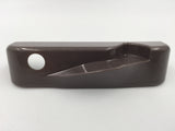 9502 - AS - Truth Folding Crank Handle Assemblies For Casement Window - Terratone / Earthtone (Medium Brown) - Right Hinge Outside View - Box 3