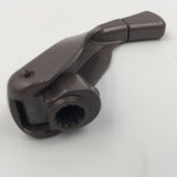 9502 - AS - Truth Folding Crank Handle Assemblies For Casement Window - Terratone / Earthtone (Medium Brown) - Right Hinge Outside View - Box 3