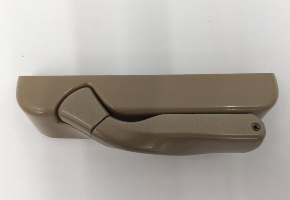 9505 - AS - Truth Folding Crank Handle Assemblies For Casement Window - Pontiac Gold - Left Hinge Outside View - Box 2